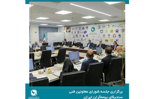 برگزاری جلسه شورای معاونین فنی سندیکای بیمه‌گران ایران