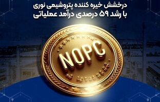 درخشش خیره کننده پتروشیمی نوری با رشد ۵۹ درصدی درآمد عملیاتی
