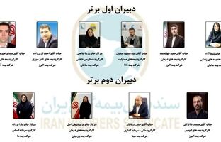 سندیکای بیمه گران از مدیر بیمه اتکایی بیمه آسیا به عنوان دبیر اول برتر کارگروه های تخصصی، تجلیل کرد