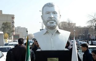 رونمایی از سردیس شهید علی  تیموری