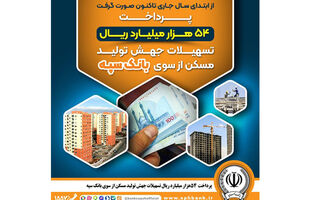 پرداخت ۵۴ هزار میلیارد ریال تسهیلات جهش تولید مسکن از سوی بانک سپه