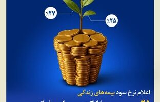 اعلام نرخ سود بیمه‌های زندگی۲۵درصد سود مشارکت بیمه‌های زندگی بیمه کوثر در سال ۱۴۰۳