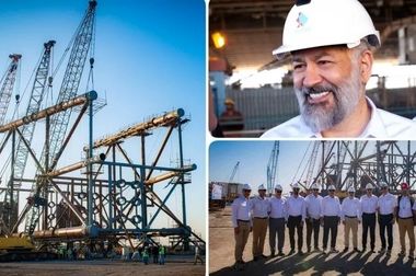 عملیات موفقیت آمیز Hook Up فاز یازده پارس جنوبی