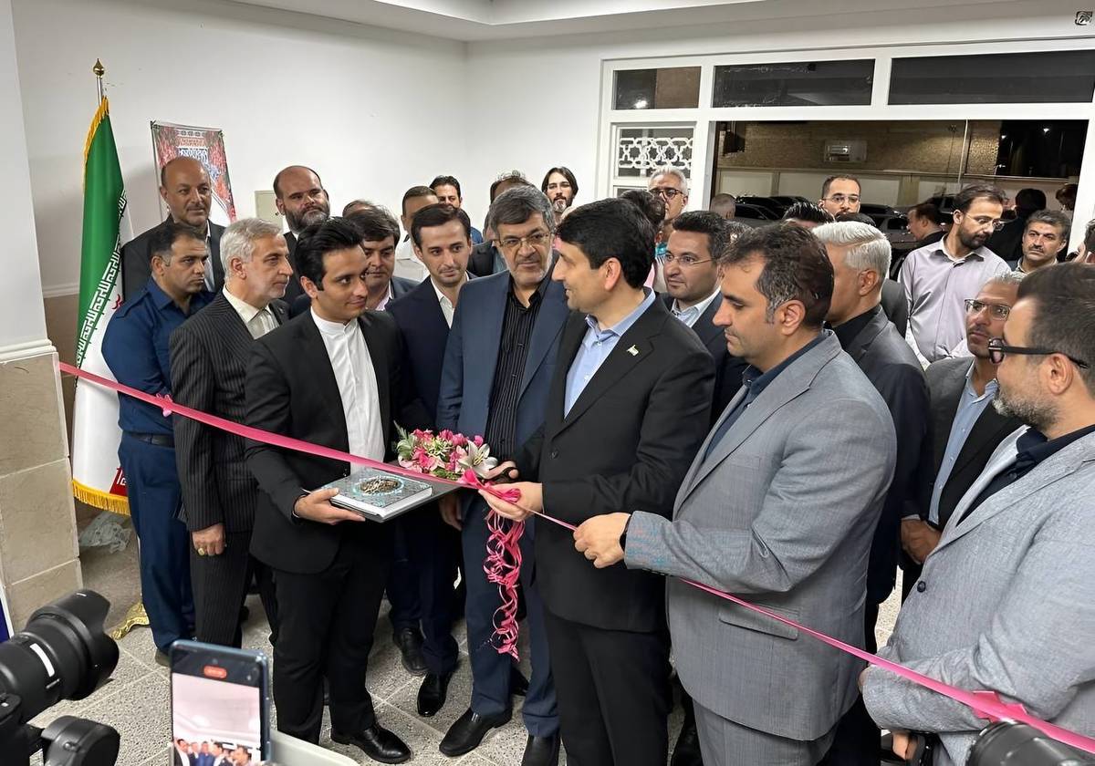 افتتاح مدرسه ۱۵ کلاسه چادرملو در اردکان