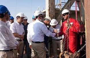 سرپرست پتروپارس از میدان مشترک آزادگان جنوبی بازدید کرد 