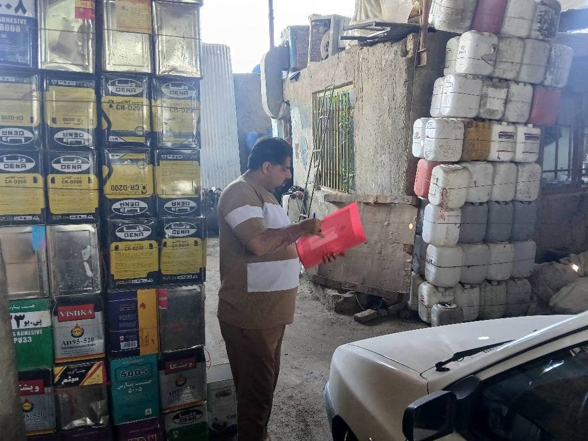 پایان فعالیت 120واحد صنفی مزاحم به منظور آرامش شهروندان منطقه 19