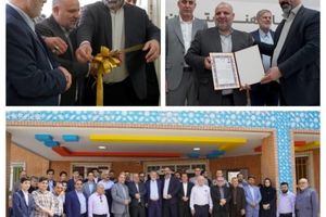 هنرستان ۱۲ کلاسه دخترانه اروند ۳ در هفته دولت افتتاح شد