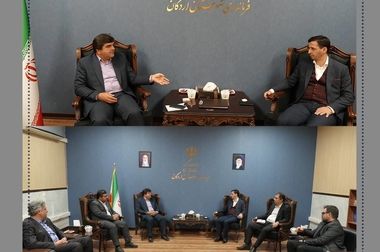 حضور رایزنان اقتصادی و بازرگانی ایران در بغداد در غرفه چادرملو