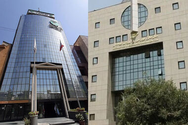 جلسه مشترک مدیر عامل پست بانک ایران با معاون بانک ، بیمه و شرکت های دولتی وزارت امور اقتصادی و دارایی