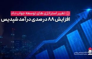 تغییر استراتژی های توسعه جواب داد/افزایش ۸۸ درصدی درآمد شپدیس