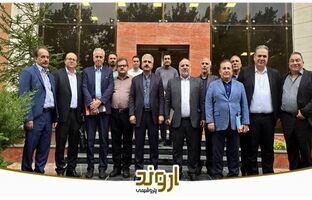 بازدید مدیرعامل و مدیران ارشد پتروشیمی اروند از مجموعه شرکت‌های فراسان