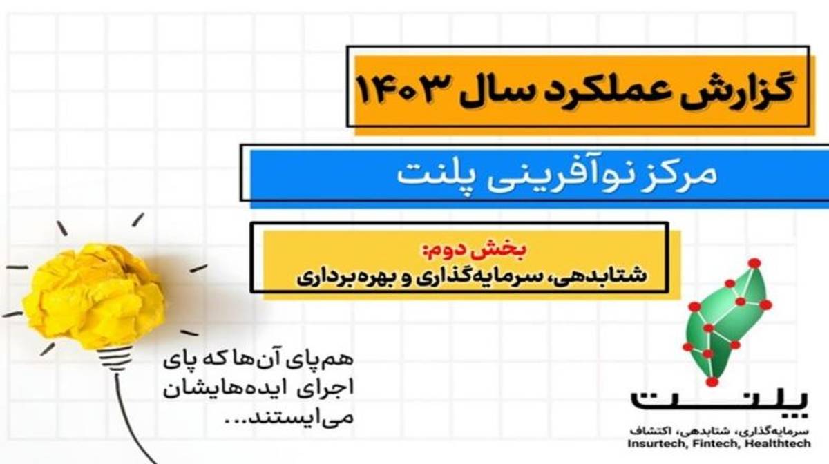 فعالیت‌های اکتشافی پلنت در سال ۱۴۰۳؛ از بررسی بیش از ۱۰۰ ایده تا توسعه ۱۱ پروژه نوآورانه