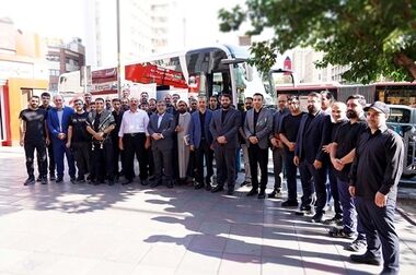 خدمت رسانی شبانه روزی خودپردازهای سیار بانک شهر به زائران اربعین در مرز مهران