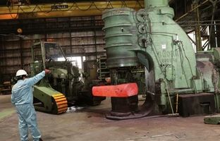 ثبت رکورد تولید قطعات «فورجی» فولادی و مسی در تعمیرگاه مرکزی فولاد مبارکه