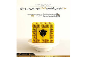 « تابش» در اوج بازار طلا؛ ۷۰٪ بازدهی ۹‌ماهه و ۴۰۴٪ سوددهی در دو سال