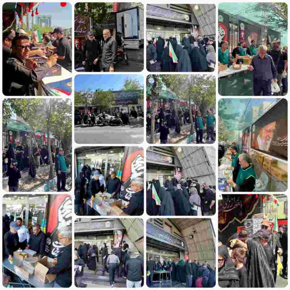 افزایش موکب های بانک سپه در مراسم تشییع پیکر مطهر رهبر شهید امت به ۱۴ موکب
