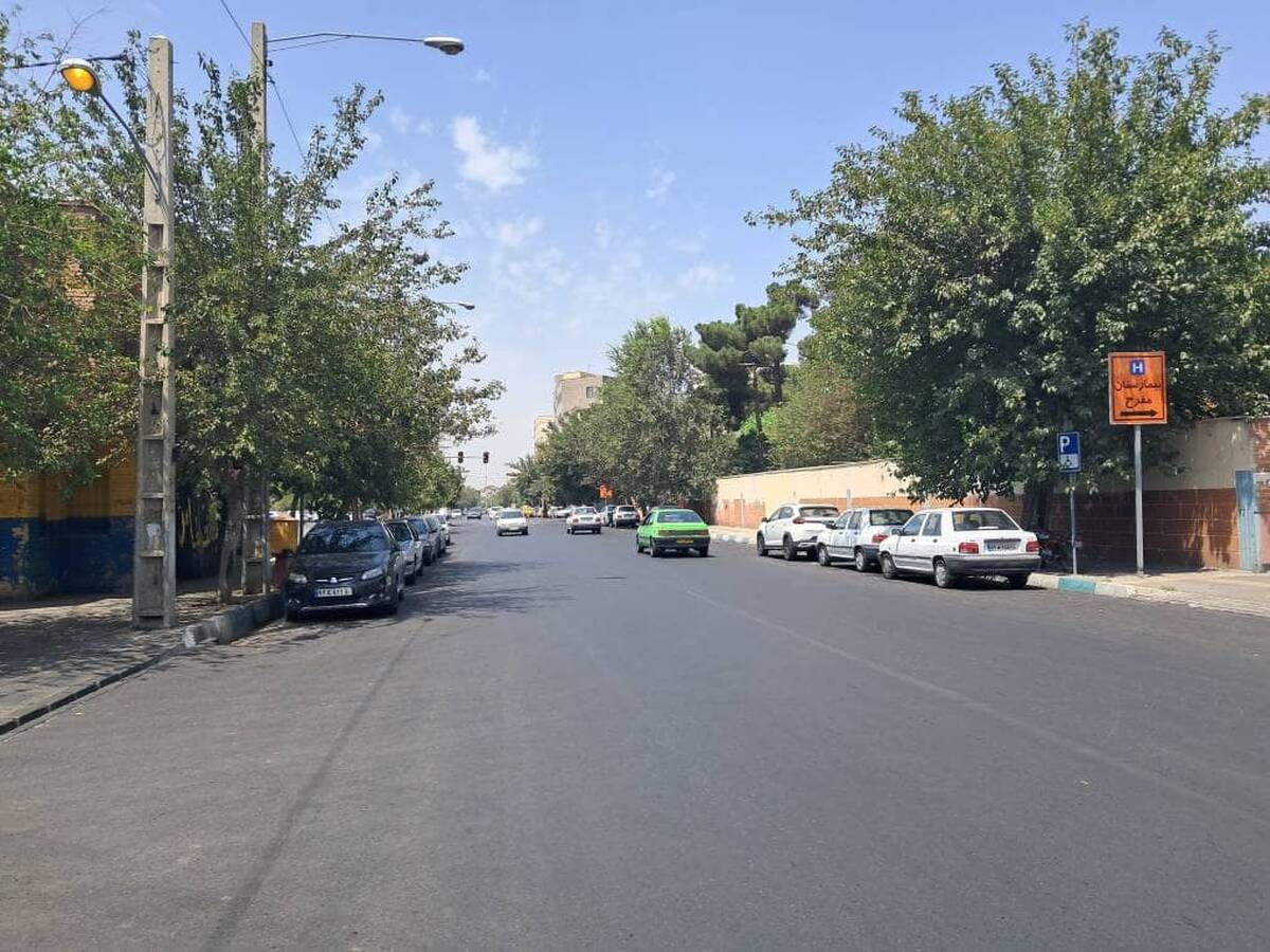‍ اتمام عملیات آسفالت مکانیزه خیابان بهمنیار در قالب طرح «من شهردارم»
