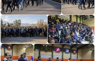 همایش پیاده‌روی کارکنان فولاد آلیاژی ایران به مناسبت آغاز جشنواره ورزشی