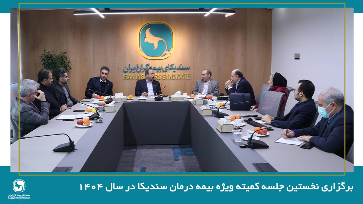 برگزاری نخستین جلسه کمیته ویژه بیمه‌ درمان سندیکا در سال 1404