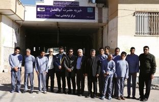 بازدید مسئولان فولاد مبارکه از مرکز توان‌بخشی شهدای دیزیچه