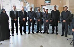 بازدید مدیرعامل موسسه صندوق ذخیره فرهنگیان از شعبه سعادت آباد بانک سرمایه