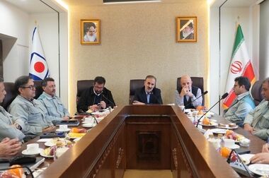 بازدید میدانی مدیریت عالی شرکت فولاد خراسان از خطوط تولیدی
