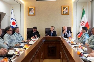 بازدید میدانی مدیریت عالی شرکت فولاد خراسان از خطوط تولیدی