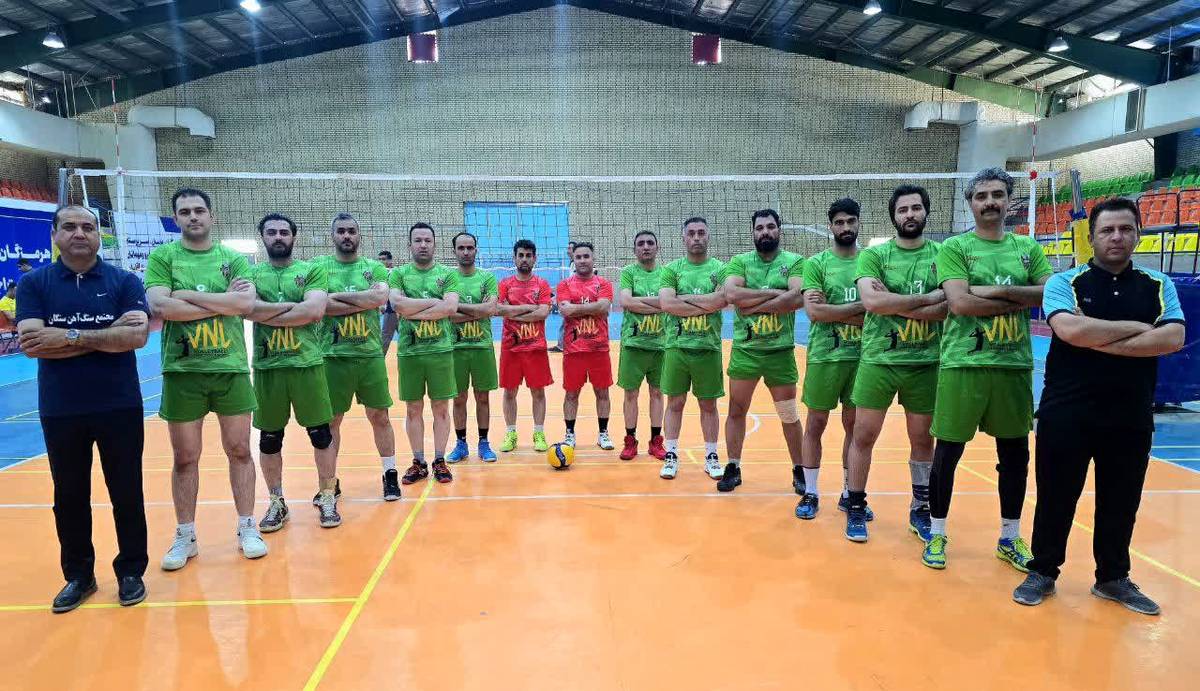 راهیابی تیم والیبال مجتمع سنگ آهن سنگان به جمع ۸ تیم برتر مسابقات ایمیدرو