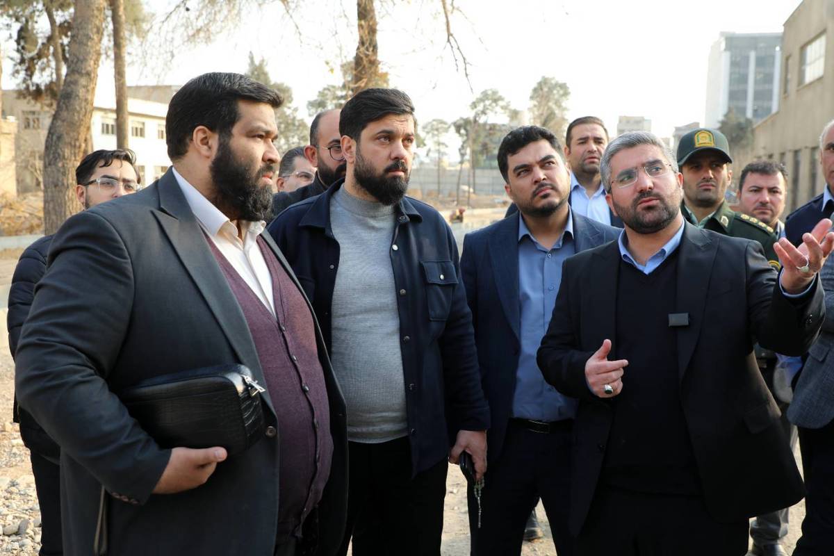 سیما و منظر شهری پهنه ۱۱ هکتاری بوستان علم و فناوری زیباتر می شود