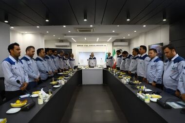  بازدید مدیرعامل فولاد سنگان از پروژه های توسعه ای