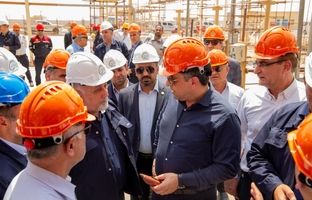 بازدید مدیران ارشد گروه صنایع پتروشیمی خلیج‌فارس از پالایش گاز هویزه