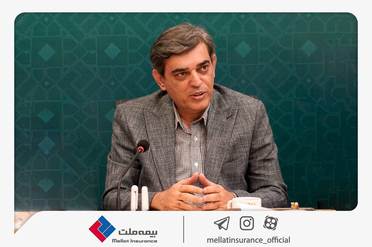 پیام تبریک محمدرضا فرهادی‌پور، سرپرست شرکت بیمه ملت، به مناسبت روز خبرنگار