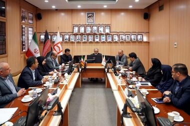 وداع با شهدای اقتدار با حضور جمعی از مدیران ارشد بانک مسکن