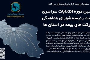 دومین دوره انتخابات سراسری هیئت‌رئیسه شورای هماهنگی شرکت‌های بیمه در استان‌ها