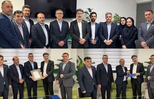 تودیع و معارفه در بیمه البرز؛ محمدرضا توکلی سکان دار مدیریت امور شعب شد