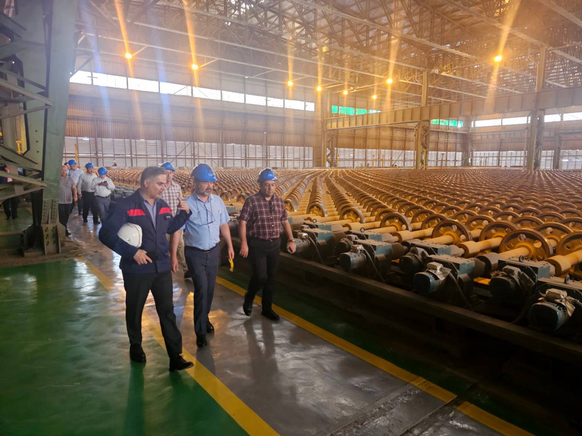  بازدید نمایندگان ارشد صنعت انرژی از فولاد اکسین و برگزاری جلسات راهبردی پروژه‌های ملی