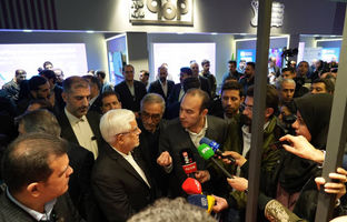 عارف و امامی از غرفه ایمپاسکو بازدید کردند