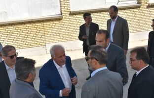 بازدید رئیس هیات عامل ایمیدرو از ظرفیت‌های صنعتی و معدنی شهرستان فسا استان فارس 