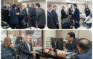 بازدید مدیرعامل بانک مسکن از شعبه سالاریه قم/ تاکید بر تسریع در روند خدمت‌رسانی به مشتریان