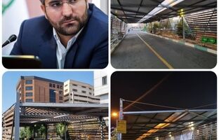 ایستگاه تاکسی خیابان استادمعین بهسازی شد