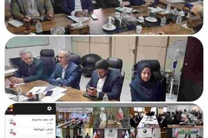 جلسه ارزیابی پایش باجه‌های بانکی پست بانک روستایی با حضور مدیران شعب