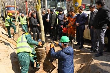30 جداره شهری منطقه یک با نقاشی های نوروزی رنگ می گیرد
