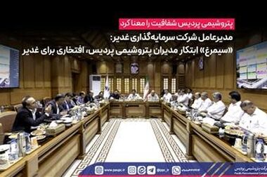 پیش بینی ارزآوری 850 میلیون دلاری پتروشیمی پردیس در سال جاری / نگاهمان به دانش بنیان هاست