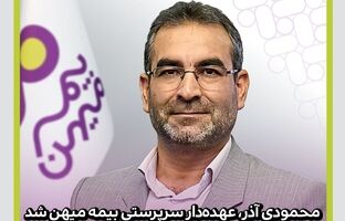 محمودی آذر، عهده‌دار سرپرستی بیمه میهن شد