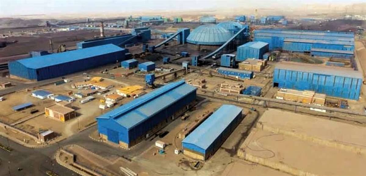 رشد ۳۹ درصدی تولید گندله در فولاد سنگان