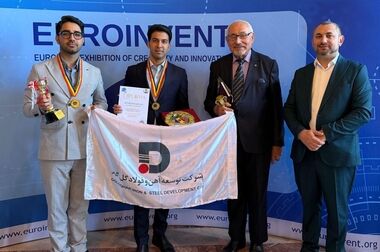 دریافت تندیس جایزه ملی مدیریت انرژی توسط شرکت توسعه آهن و فولاد گل‌گهر