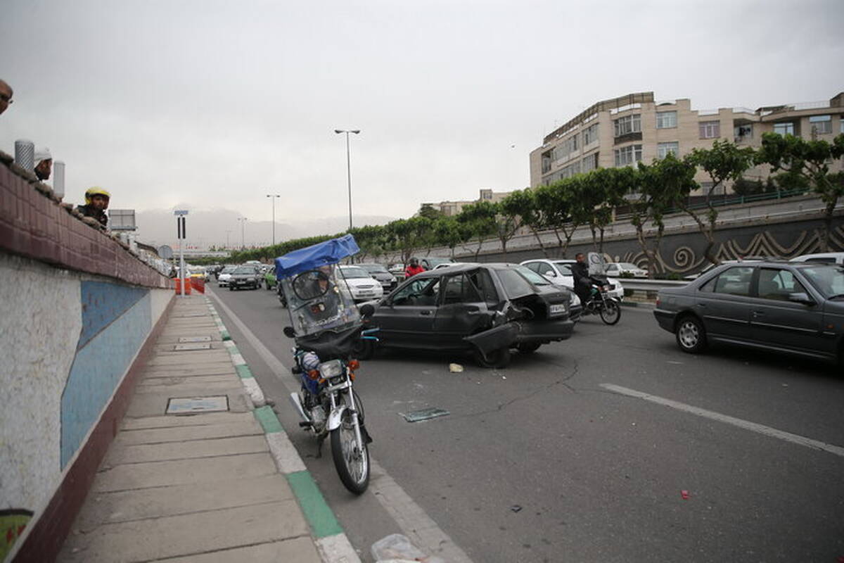بیشترین وقوع تصادفات پایتخت در مبادی ورودی های شهر/۳۳ فوتی در منطقه ۲۱ بعنوان یکی از اصلی ترین مبادی ورودی غرب تهران در ۸ماهه سال ۱۴۰۴