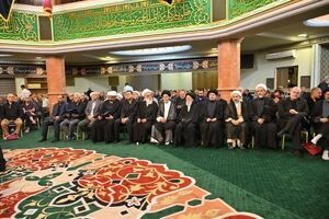برگزاری مراسم گرامیداشت امامِ مجاهدِ شهید و شهدای خانواده ایشان در منطقه یک