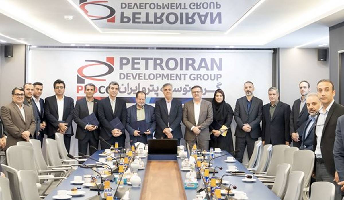 مراسم تکریم و معارفه مدیران جدید در گروه توسعه پترو ایران برگزار شد