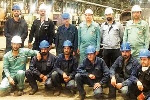 ساخت ریل سگمنت‌های ماشین ریخته‌گری شماره ۵ فولاد مبارکه